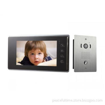 7inch Video Door Phone Vp-718V1+SD (with photo recording)